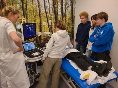 Radiologen aan het werk