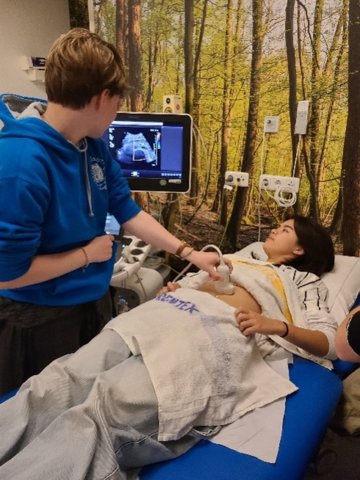 Radiologen aan het werk.